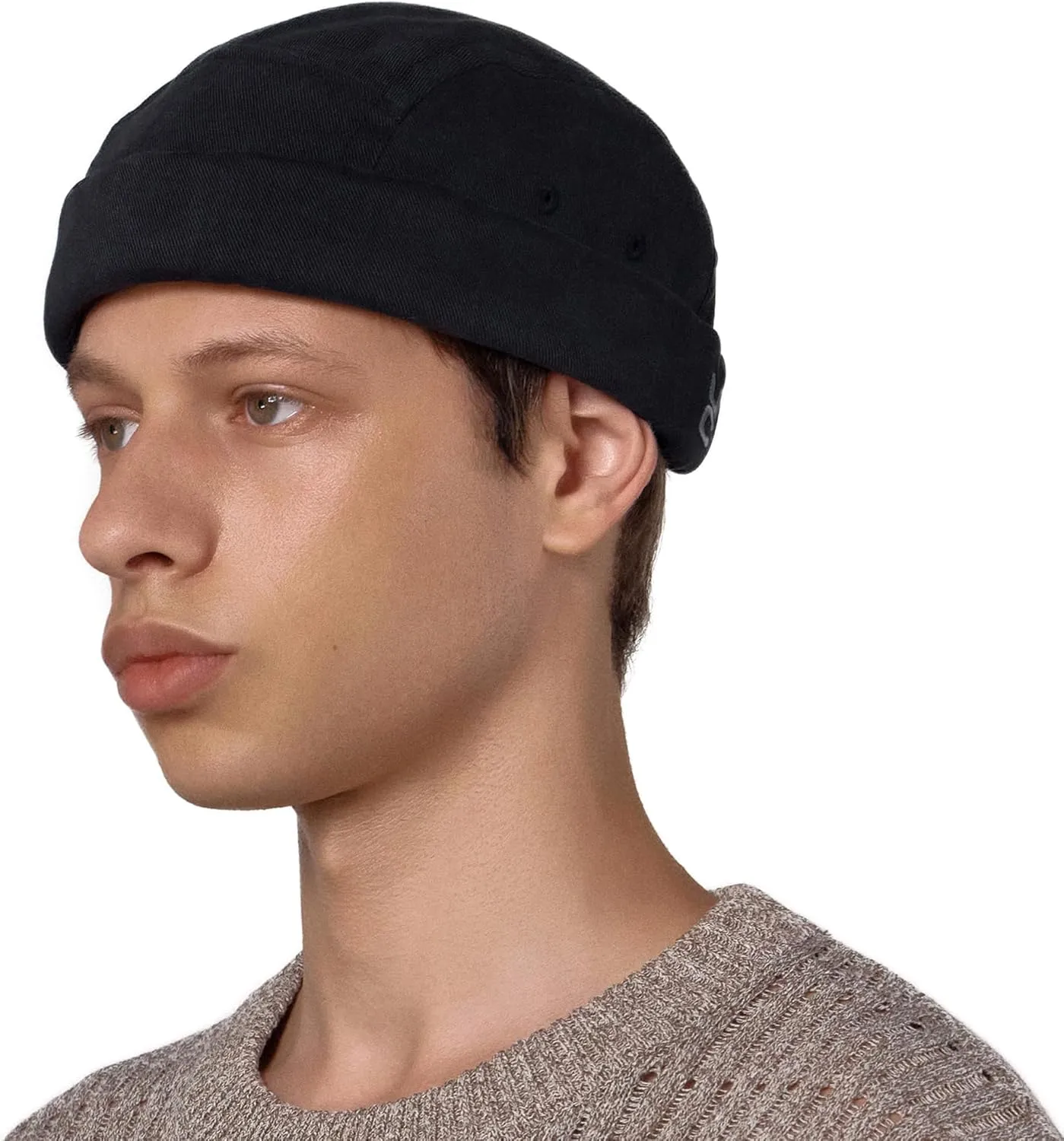 UNDERCONTROL Brimless Fisherman Trawler Beanie Washed Cotton Men Women Docker Hat Adjustable Low Profile Miki Watch Cap Korea