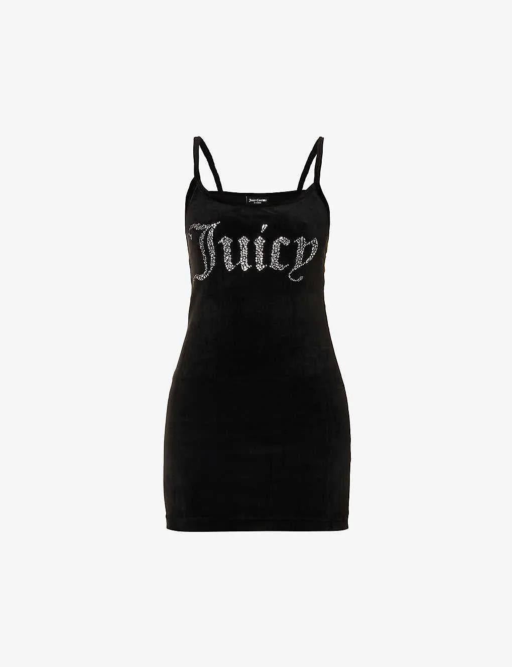 Velour Elegant Embellished Dress