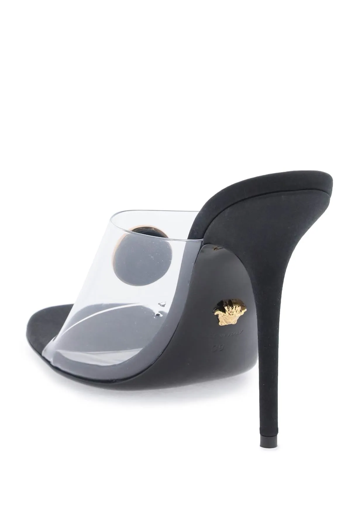 Versace Vagabond Mules Black
