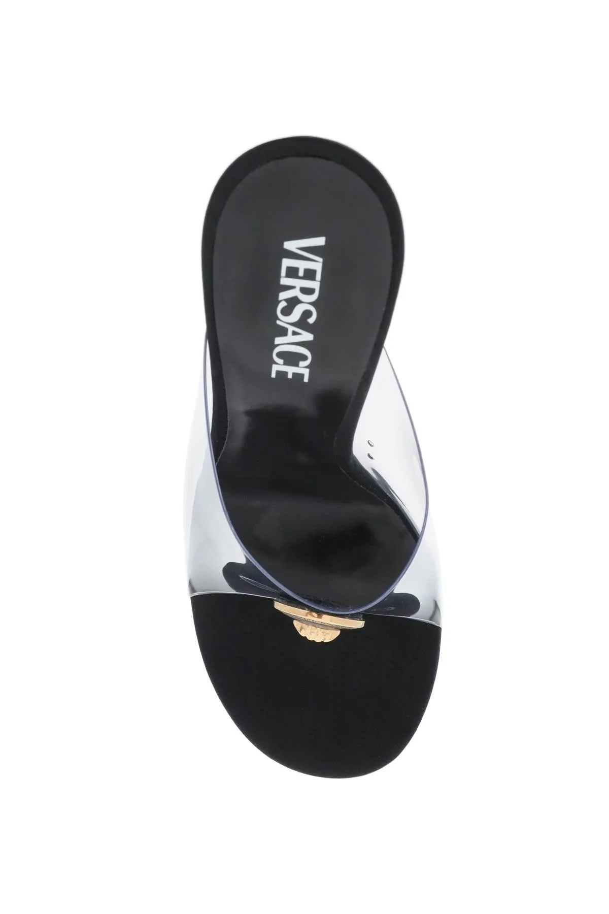 Versace Vagabond Mules Black