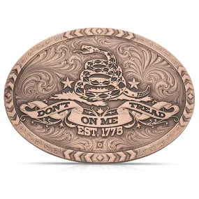 Vintage Bronze Gadsden Belt Buckle