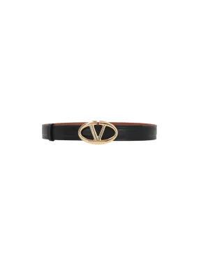 VLogo Bold Edition Leather Belt