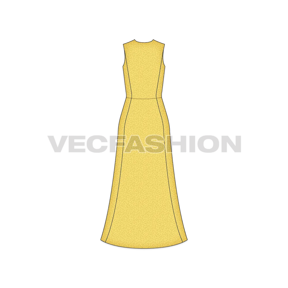 Womens Elegant Evening Dress